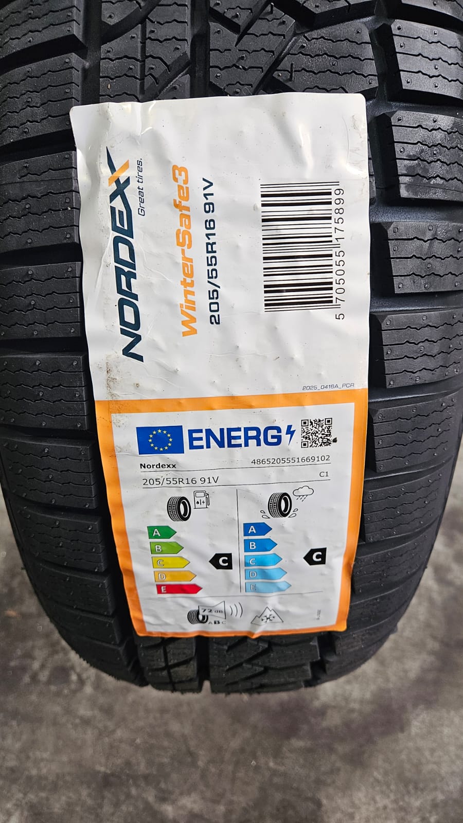 Nordexx WINTER SAFE 3 205/55 R16